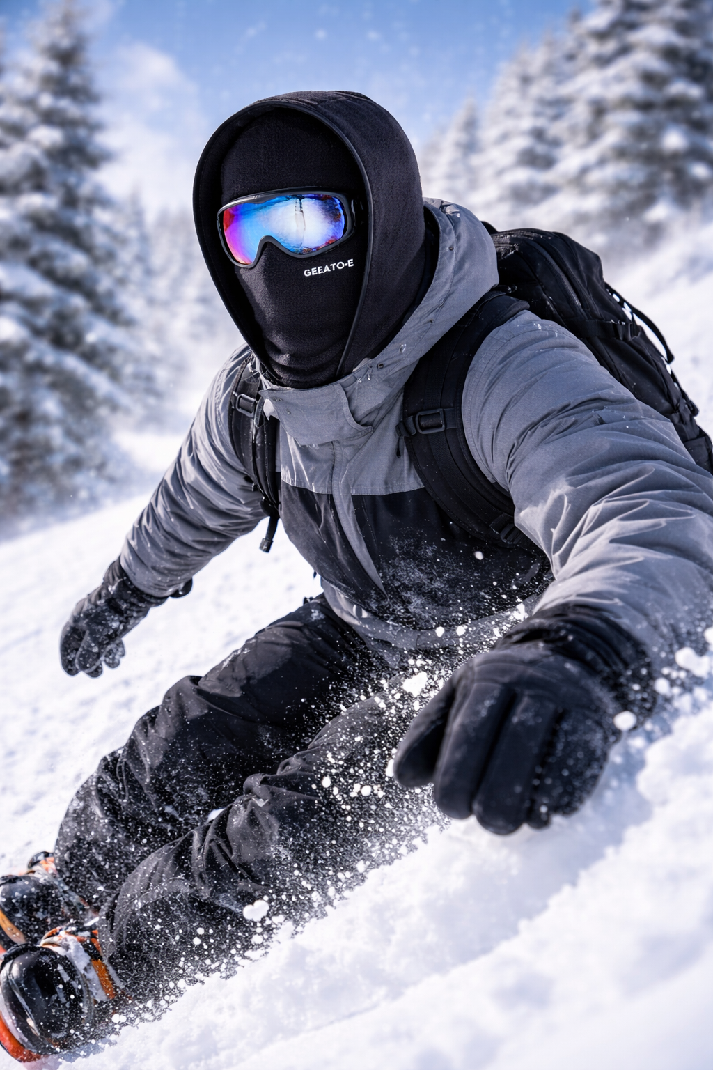 Warm Winter Styled Out Sporting Mask